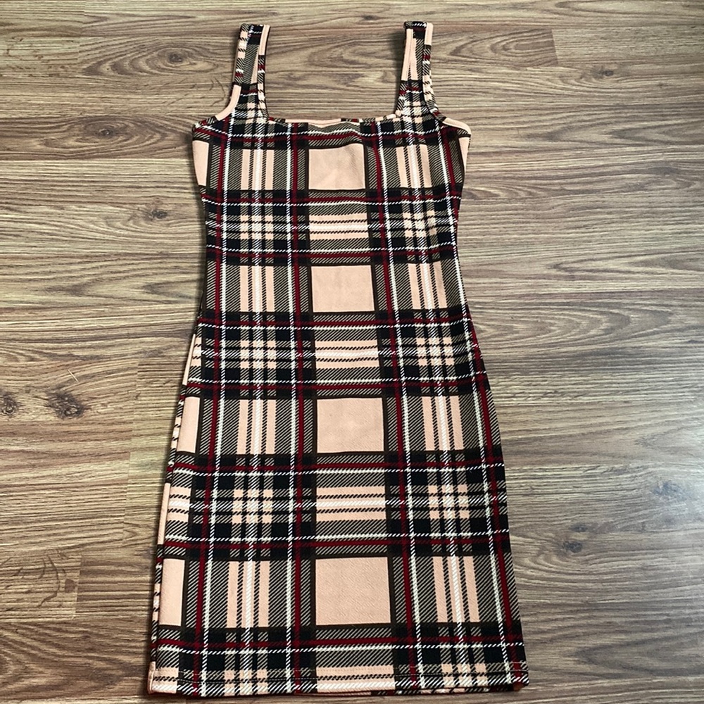Size XS- Square Neck Bodycon Dress